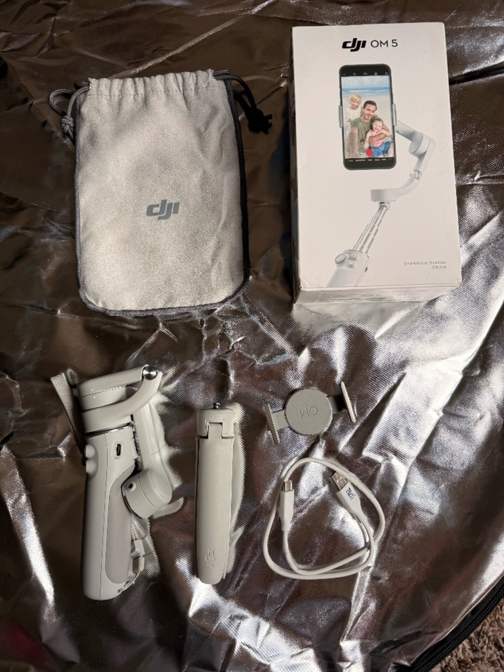 DJI OM 5 Smartphone Gimbal Stabiliser – Grey